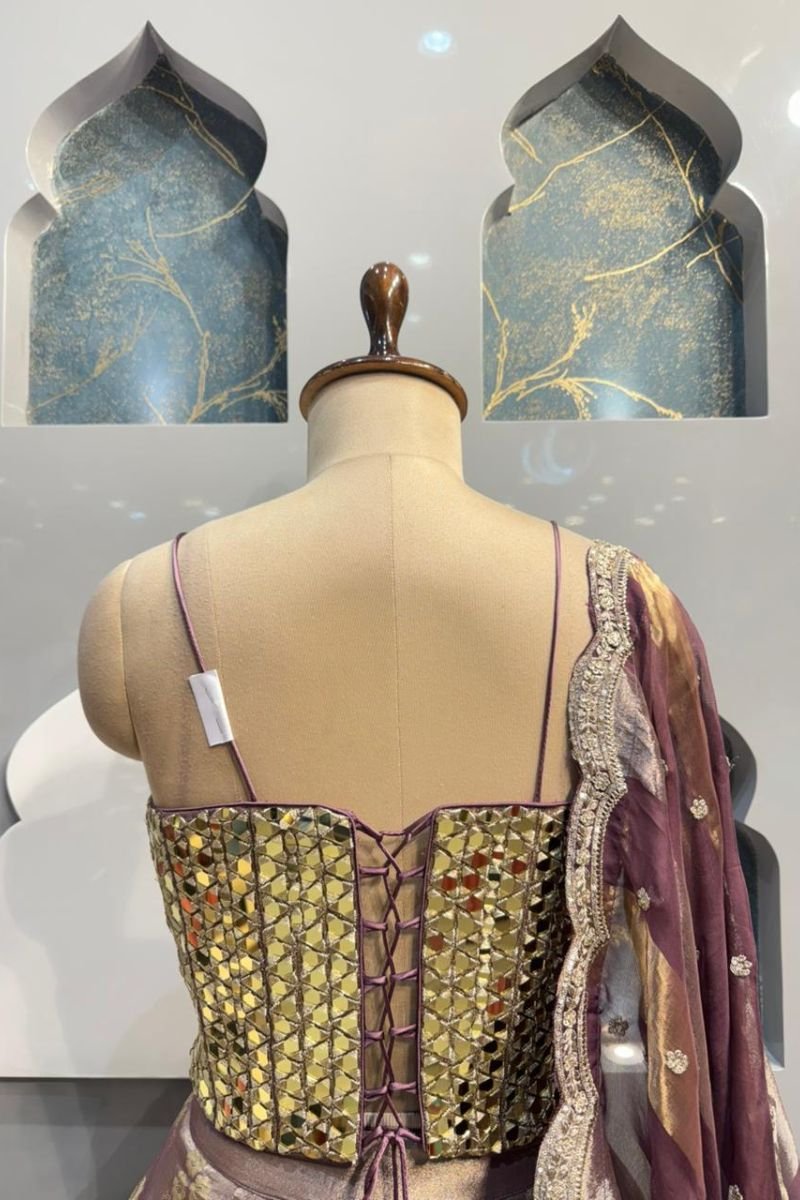 "CLASSIC IVORY ROYAL FESTIVE LEHENGA" image 5