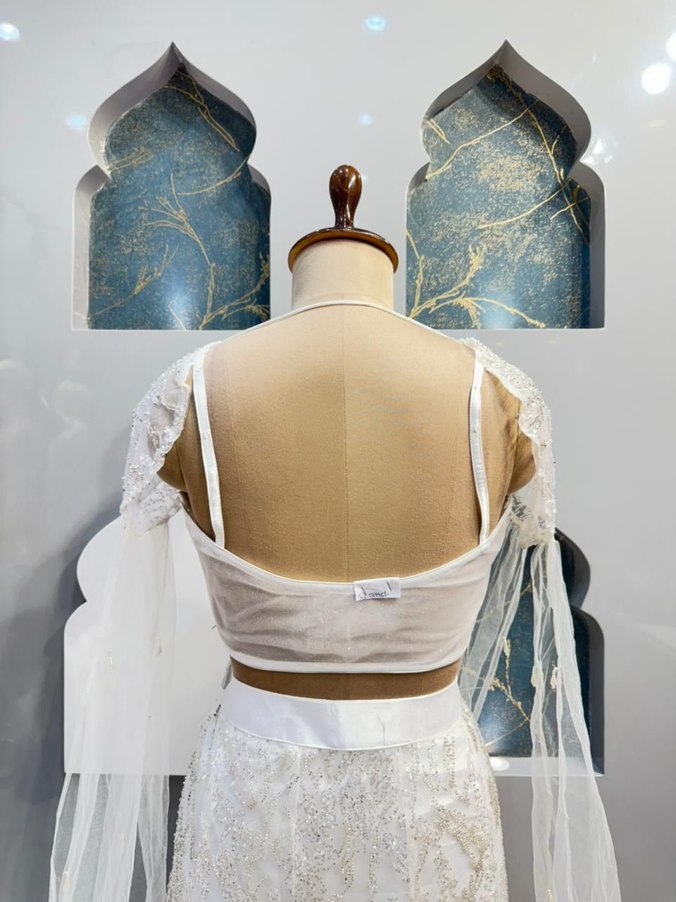 "IVORY DREAM EMBELLISHED MERMAID" image 5