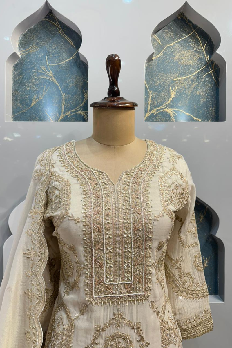"NOOR-E-IVORY SHARARA" image 1