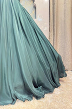 "ZAMRUD GLIMMER LEHENGA" image 4
