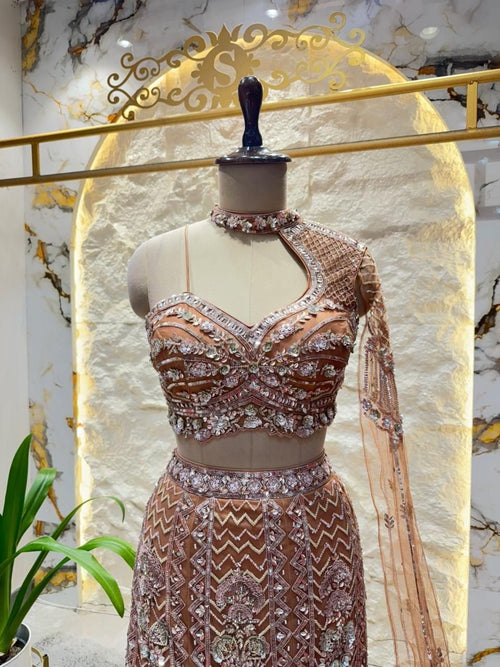 "BLUSH ROYALE EMBROIDERED MERMAID" image 1