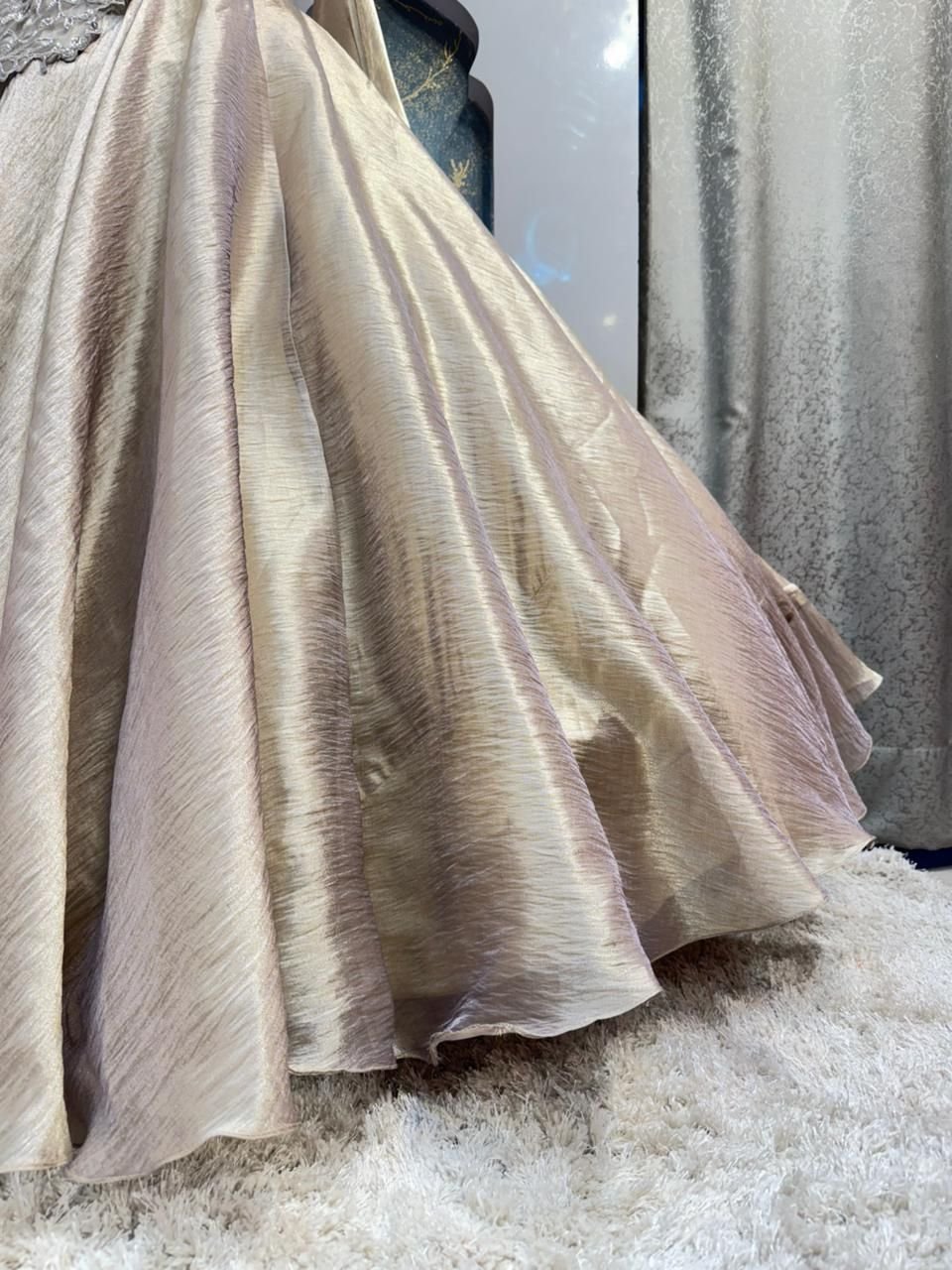 "PEARL GLOW DESIGNER LEHENGA" image 4