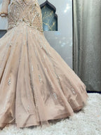 "NUDE BEIGE CRYSTAL MERMAID" image 3