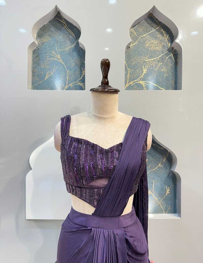 DRAPE SAREE image 1