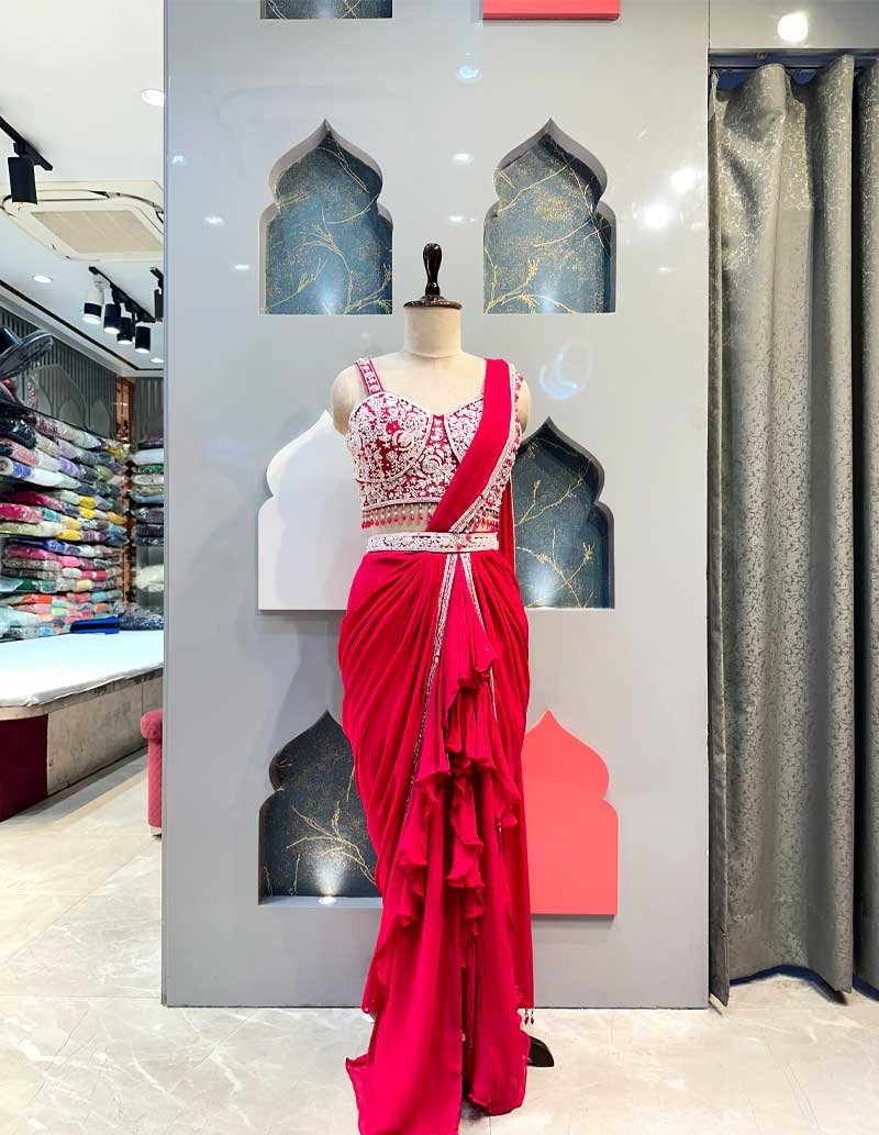 DRAPE SAREE image 2