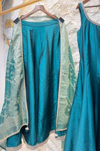 "TEAL GRACE ANARKALI" image 3