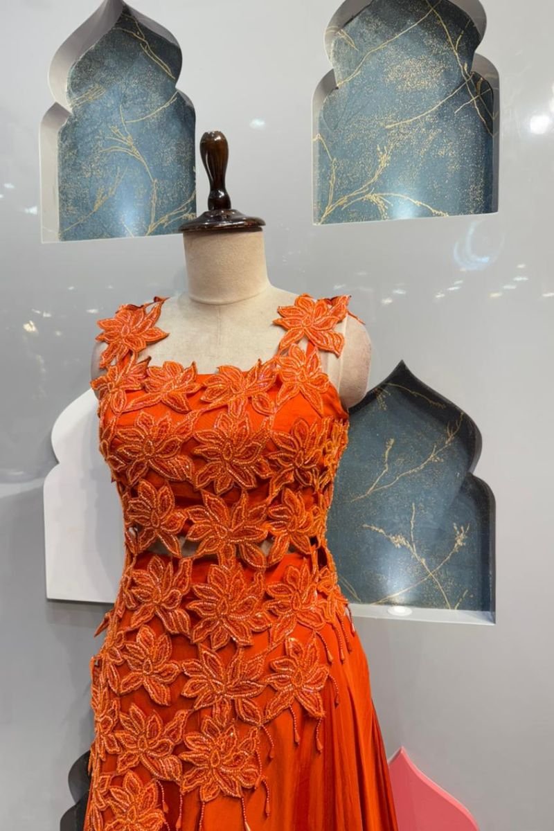 "FLAME BLOOSOM COUTURE INDO WESTERN" image 2