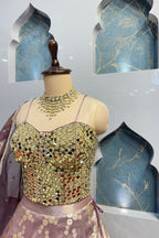 "CLASSIC IVORY ROYAL FESTIVE LEHENGA" image 2