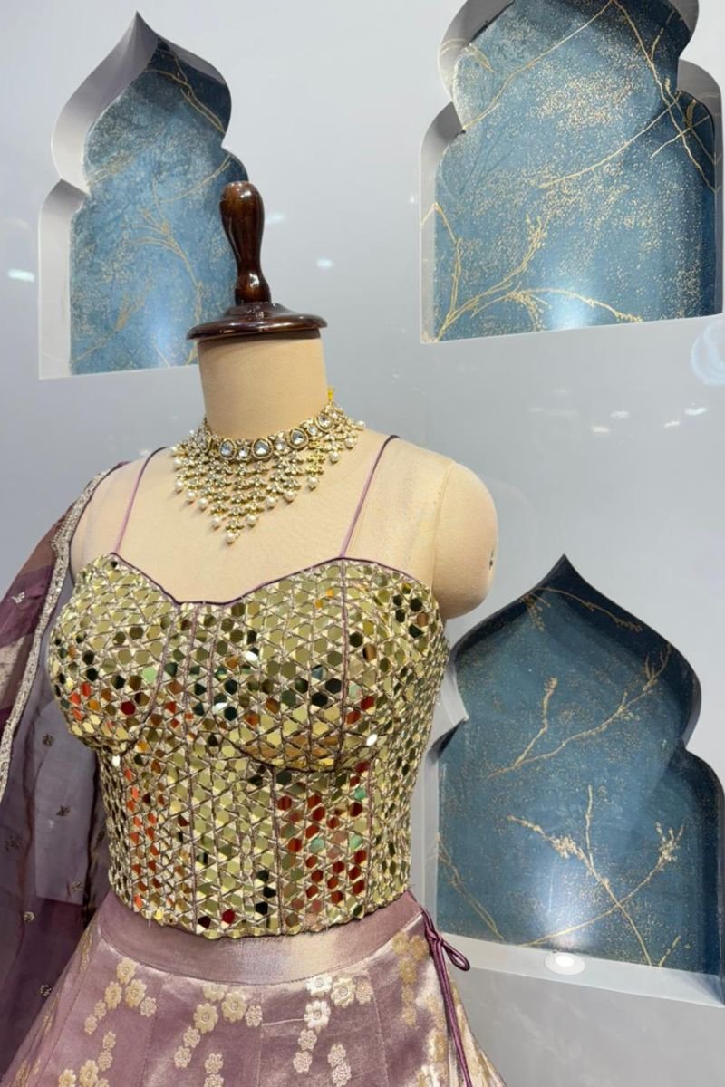 "CLASSIC IVORY ROYAL FESTIVE LEHENGA" image 2