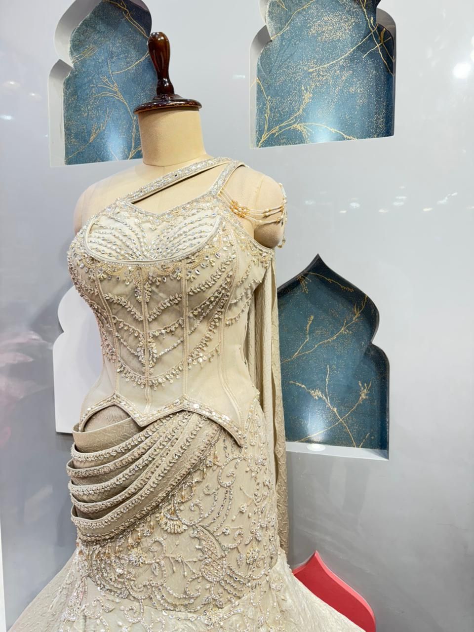 "MOONLIT IVORY MERMAID"