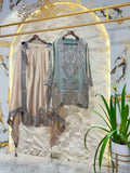 "SAGE ELEGANCE HAND EMBROIDERED SUIT"