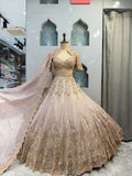 "ROSE GOLD ROYALE EMBROIDERED LEHENGA"