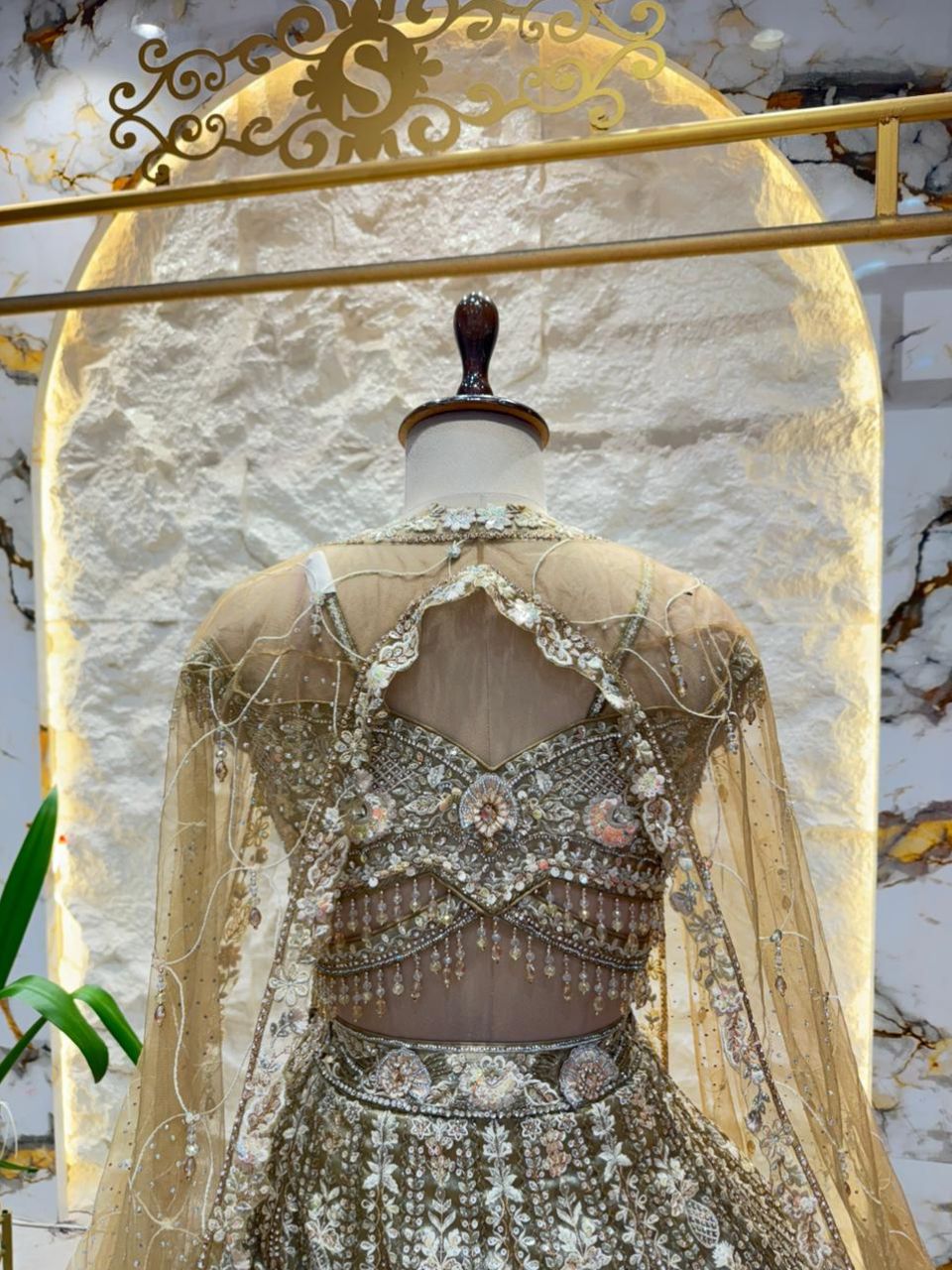 "IMPERIAL GOLD LEHENGA"