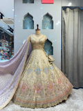 "IVORY BLUSH ROYALE LEHENGA"