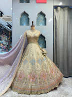 "IVORY BLUSH ROYALE LEHENGA"