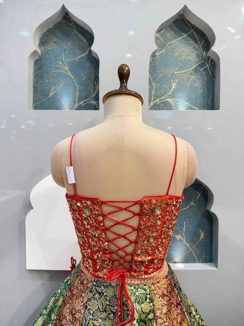 "REGAL MULTICOLOR LEHENGA"