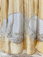 "IVORY GOLD ELEGANCE ANARKALI"