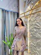 "LAVENDER LUXE SHARARA"