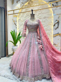 "BLUSH ROYALE PINK LEHENGA"