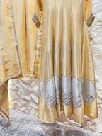 "IVORY GOLD ELEGANCE ANARKALI"