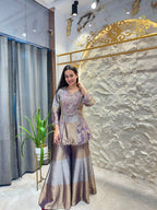 "LAVENDER LUXE SHARARA"
