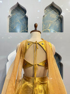 "GOLDEN RADIANCE BRIDAL LEHENGA"
