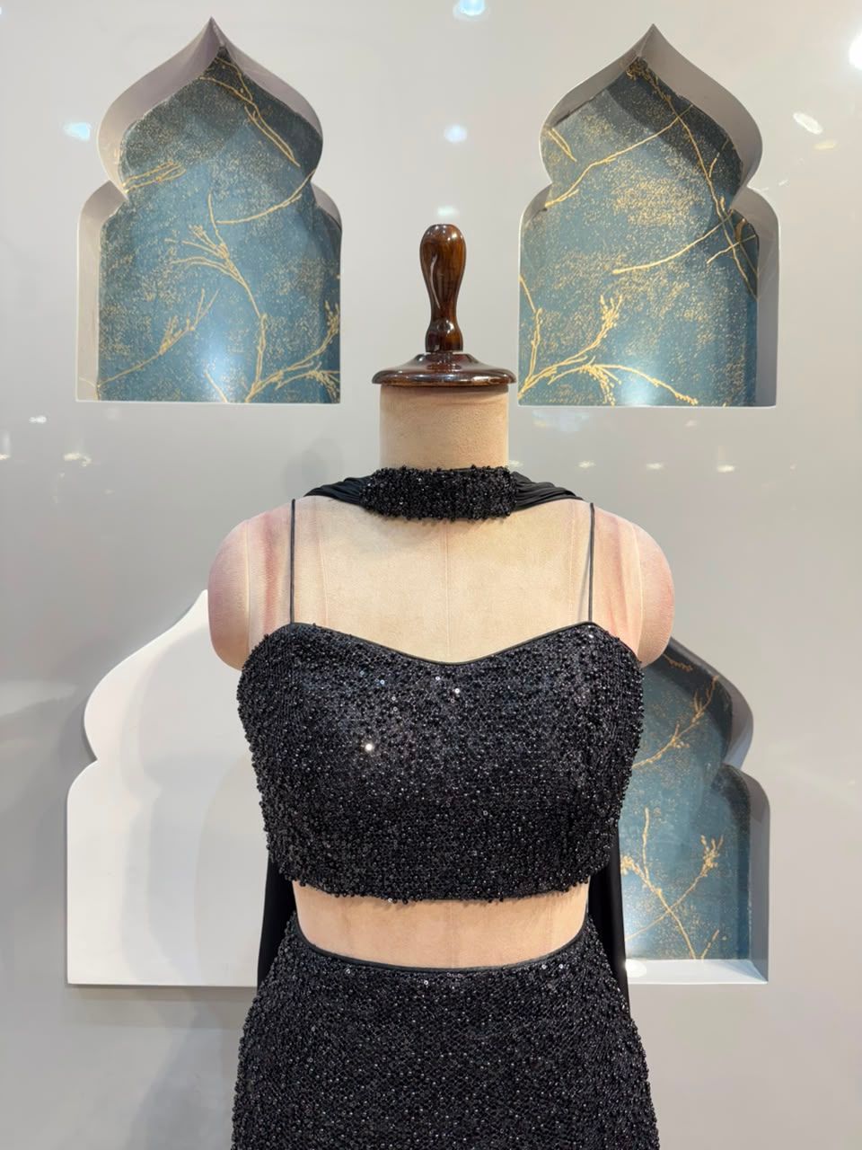 "MIDNIGHT NOIR SEQUIN MERMAID"