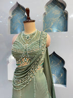 "SAGE SERENITY EMBELLISHED MERMAID"