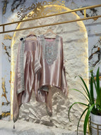 "ROSE DUST REGAL EMBROIDERED SUIT"