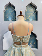 "ICE BLUE ROYALE LEHENGA"
