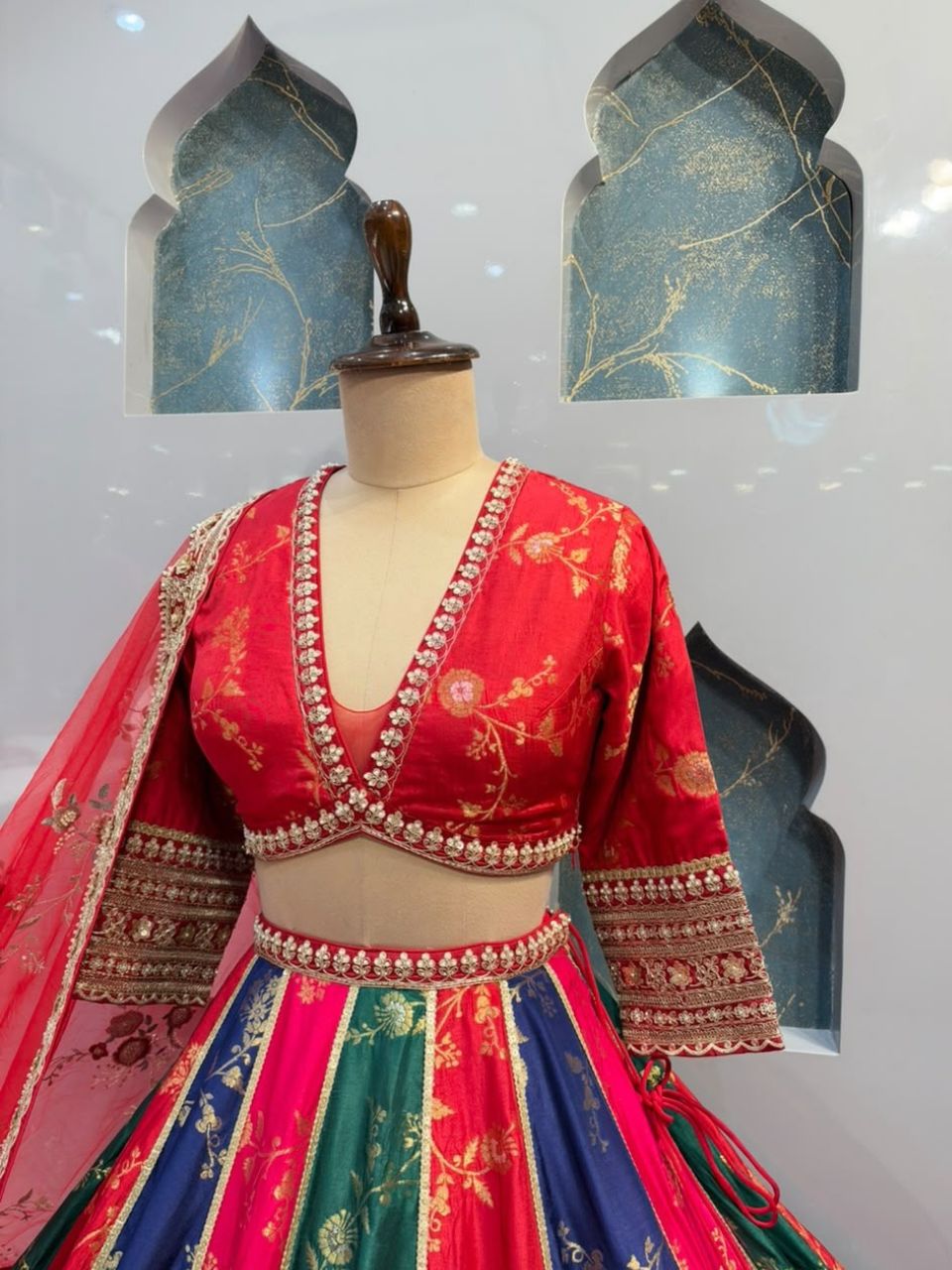 "ROYAL RANGOLI MULTICOLOUR LEHENGA"