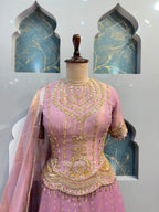 "LAVENDER MAJESTY INDO-WESTERN"