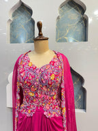 "BLOOMING ELEGANCE INDOWESTERN"