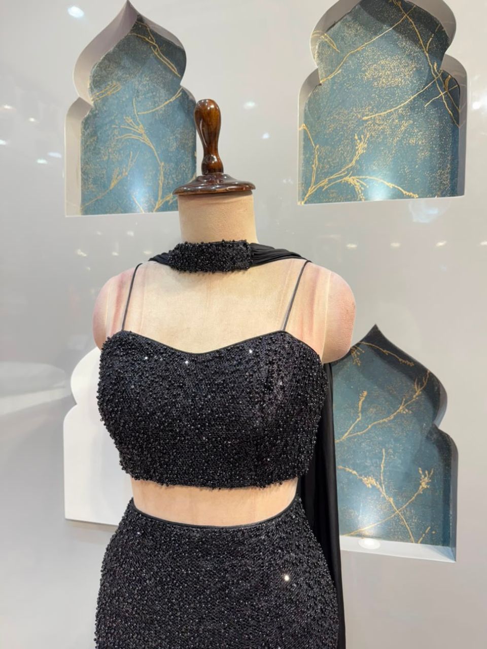 "MIDNIGHT NOIR SEQUIN MERMAID"