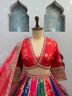 "ROYAL RANGOLI MULTICOLOUR LEHENGA"