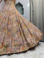 "ELEGANT BLUSH PINK LEHENGA"