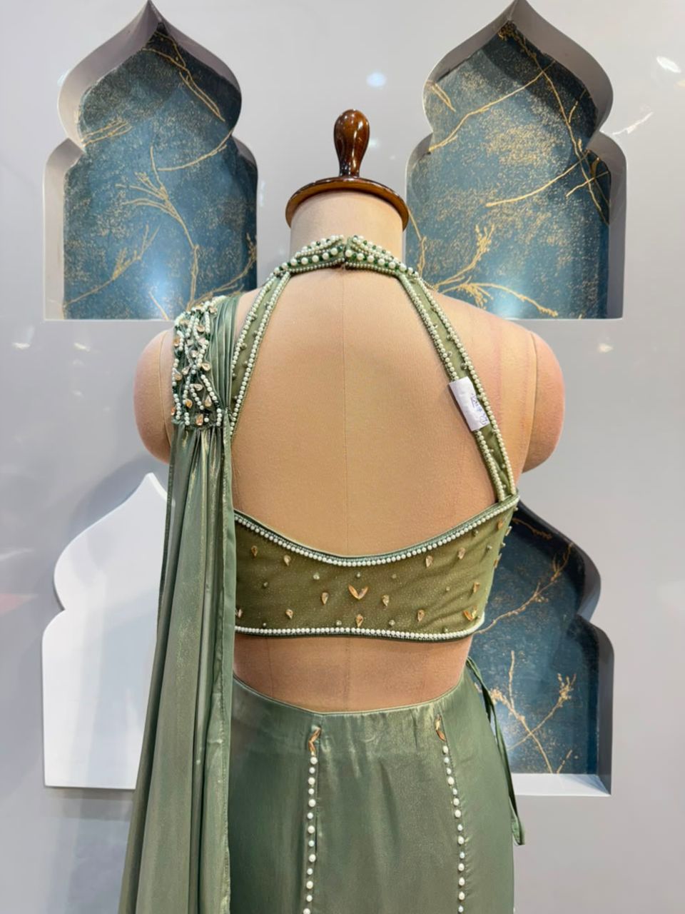 "SAGE SERENITY EMBELLISHED MERMAID"
