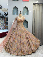 "ELEGANT BLUSH PINK LEHENGA"