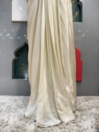 "IVORY MIRRORWORK GLAM INDO-WESTERN"