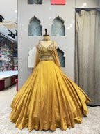 "GOLDEN RADIANCE BRIDAL LEHENGA"