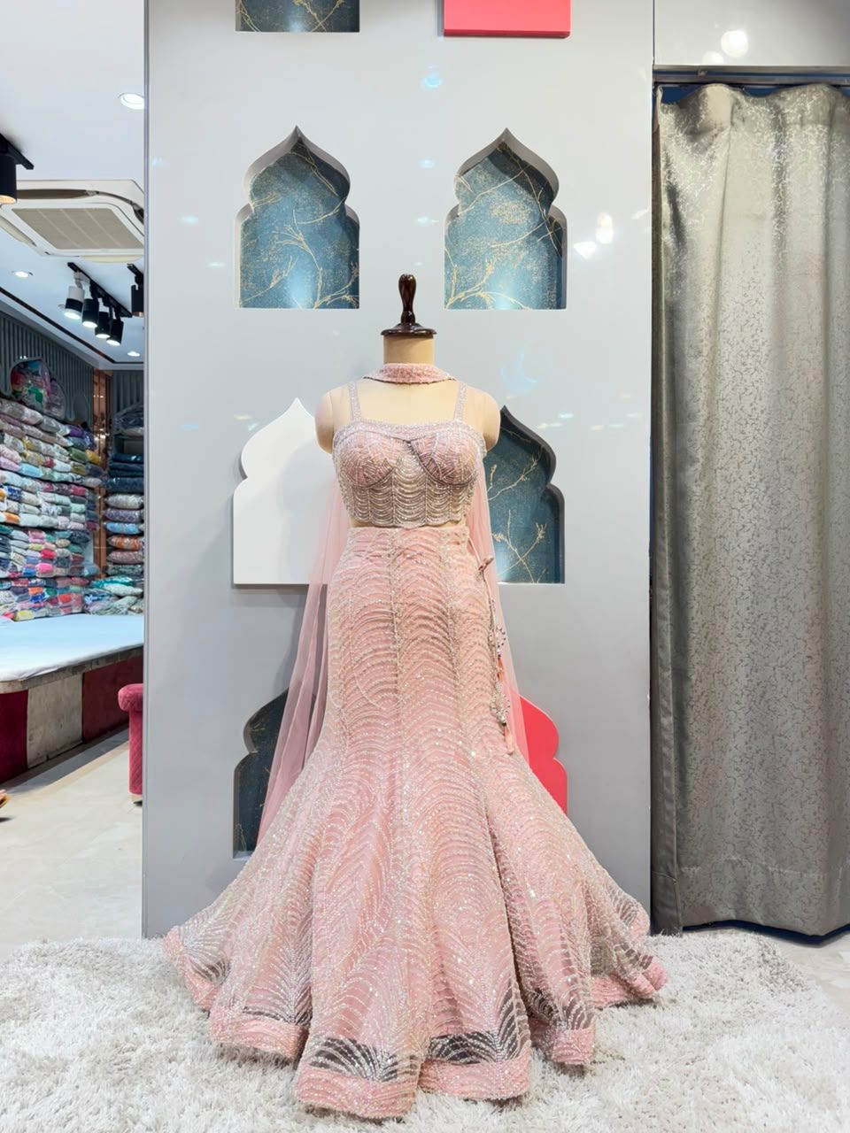 "ROSE CASCADE MERMAID"