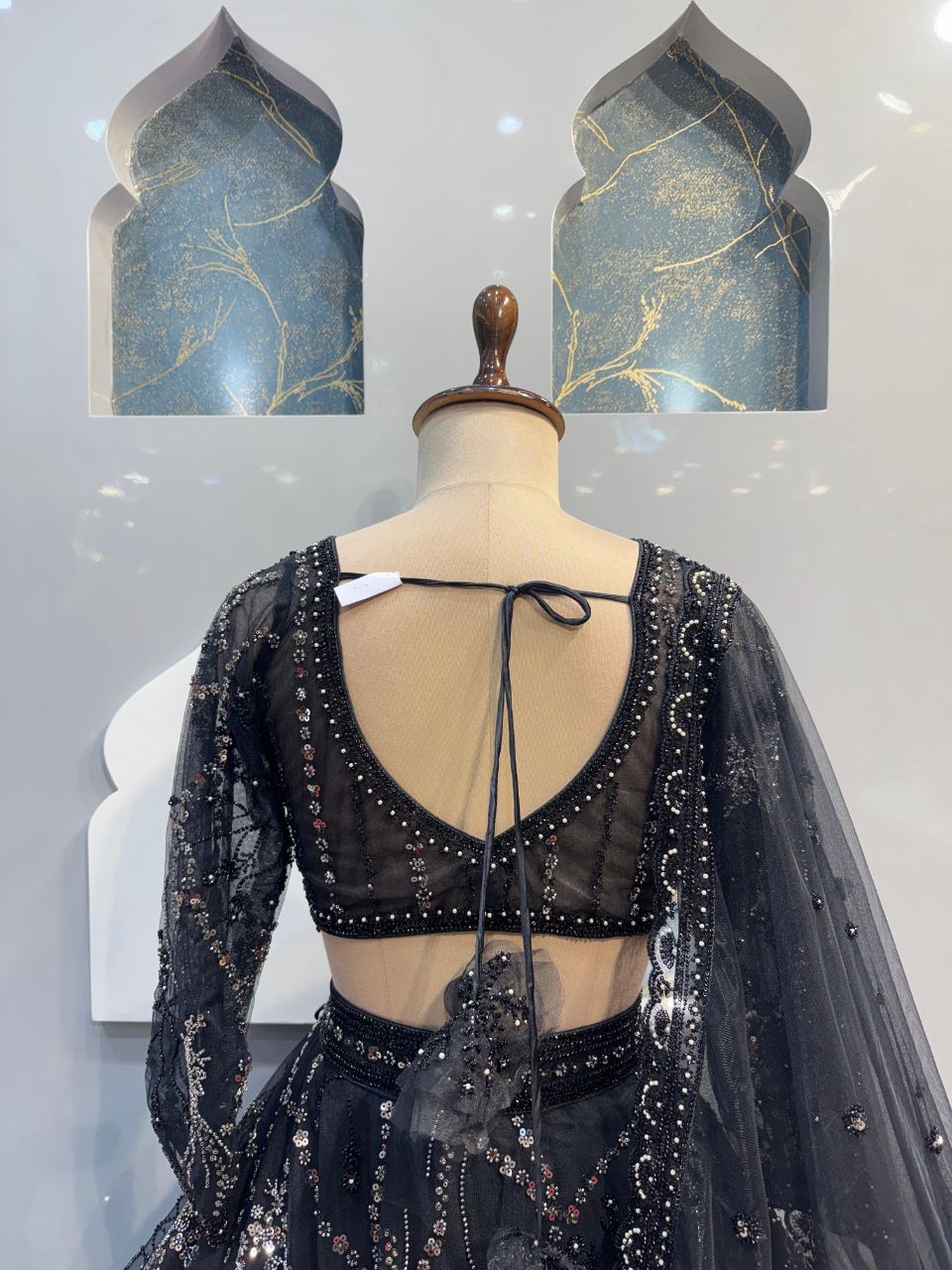 "MIDNIGHT ROYALE LEHENGA"