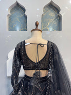 "MIDNIGHT ROYALE LEHENGA"