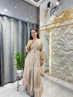 "BLUSH BLOSSOM DESIGNER SUIT"