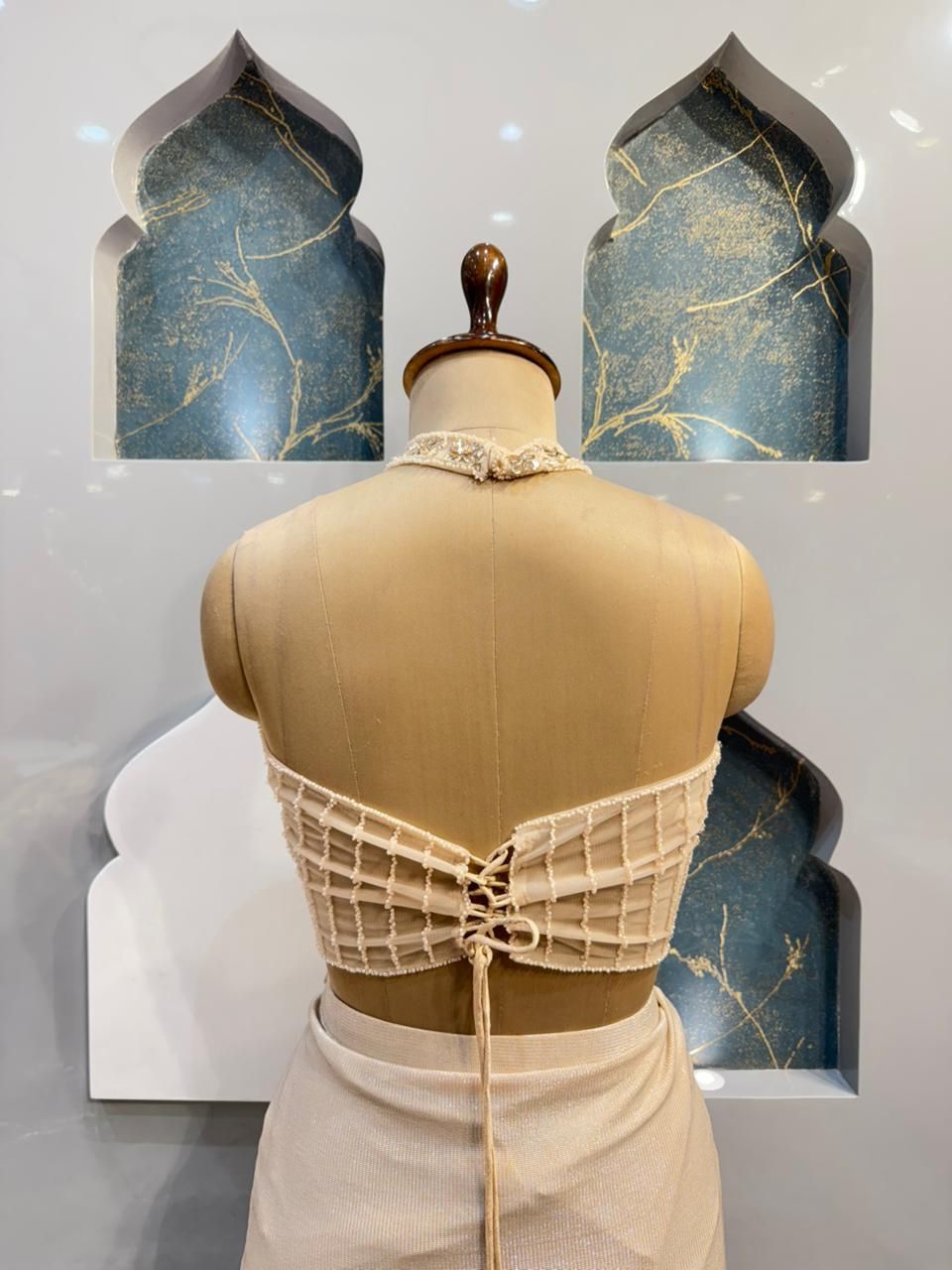 "CHAMPAGNE ELEGANCE INDO-WESTERN"