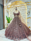 "COCOA CRYSTAL COUTURE LEHENGA"