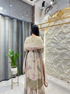 "BLUSH BLOSSOM DESIGNER SUIT"