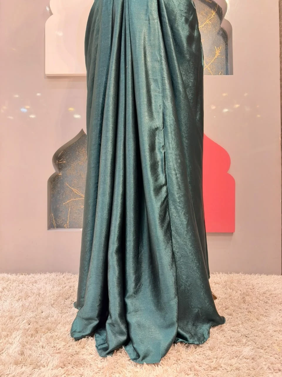 "EMERALD ELEGANCE INDO-WESTERN"