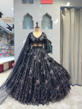 "MIDNIGHT ROYALE LEHENGA"