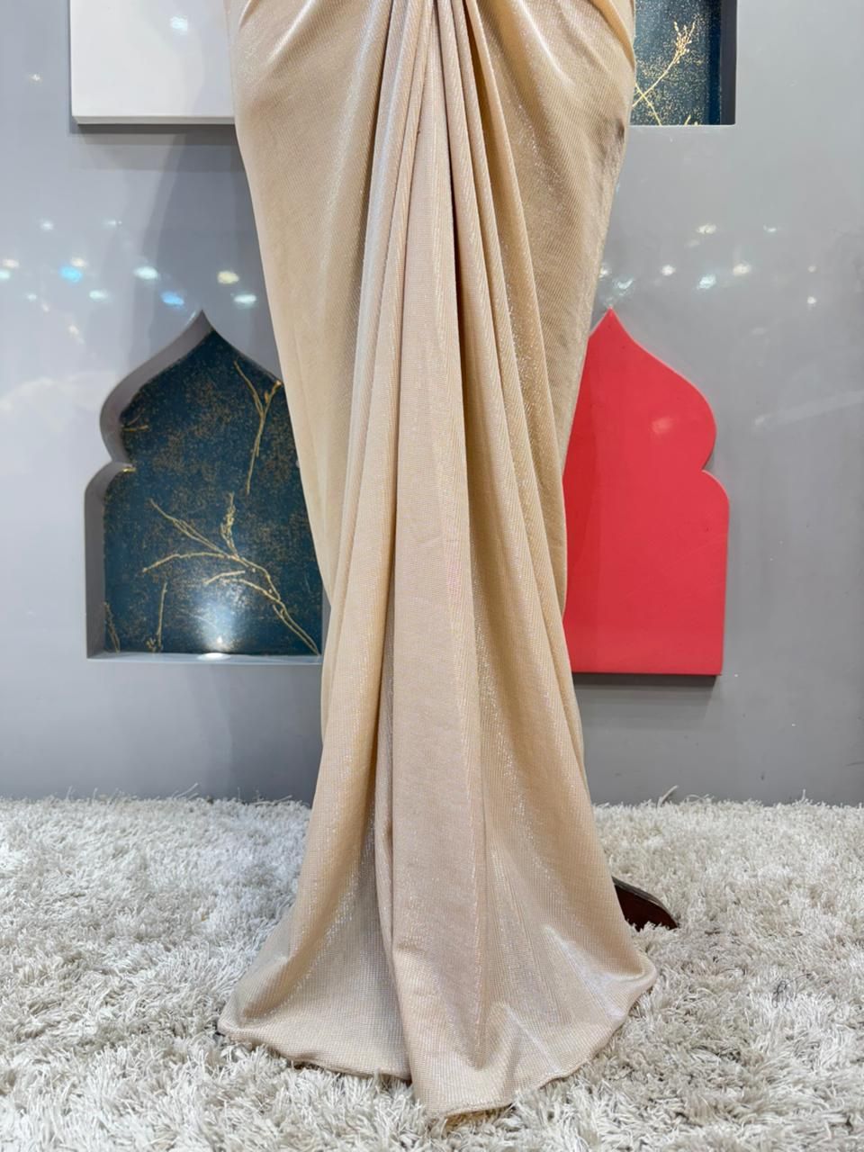 "CHAMPAGNE ELEGANCE INDO-WESTERN"